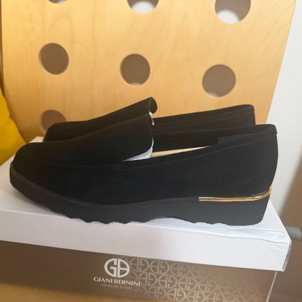 Giani Bernini Black Suede Shoes - Picture 15 of 16